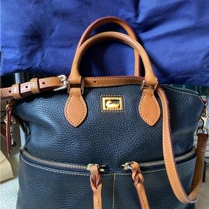 Dooney & Bourke dome style satchel all leather